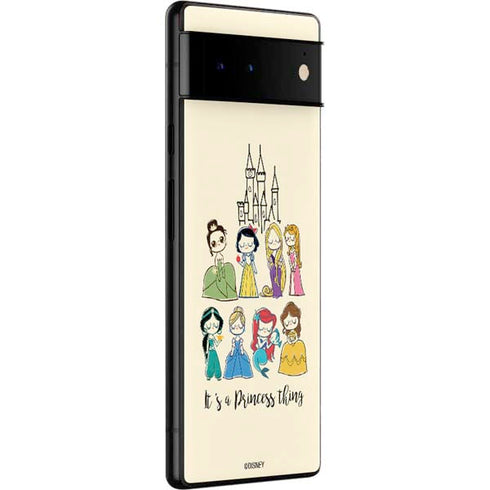 Disney Princess Its A Princess Thing Art Google Pixel 6 Pro Skin
